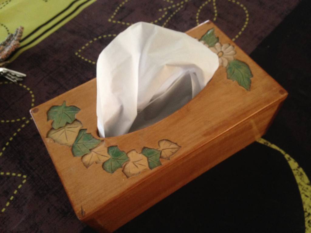 Boite à mouchoirs