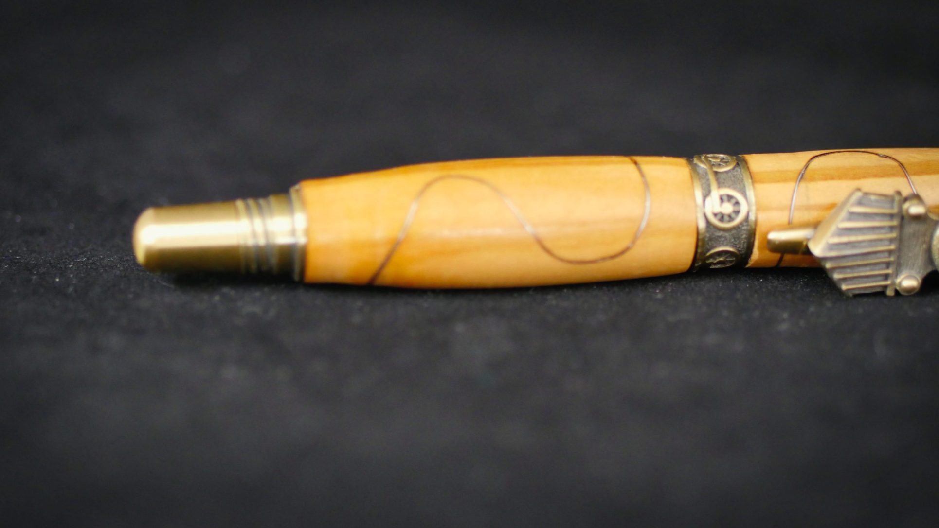 Stylo à bille "Petit train" (Zebrano) – Image 5