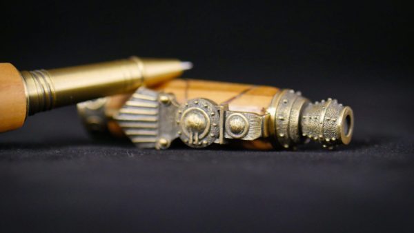 Stylo à bille "Petit train" (Zebrano)