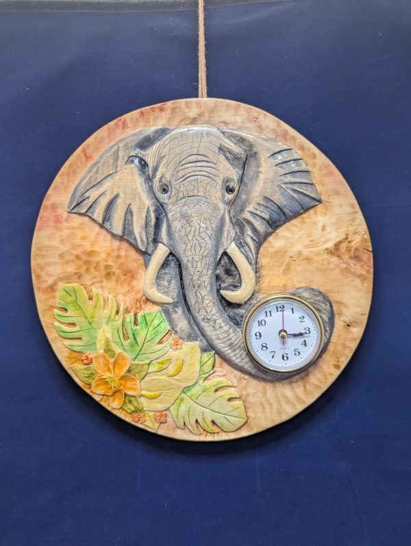 Horloge éléphant
